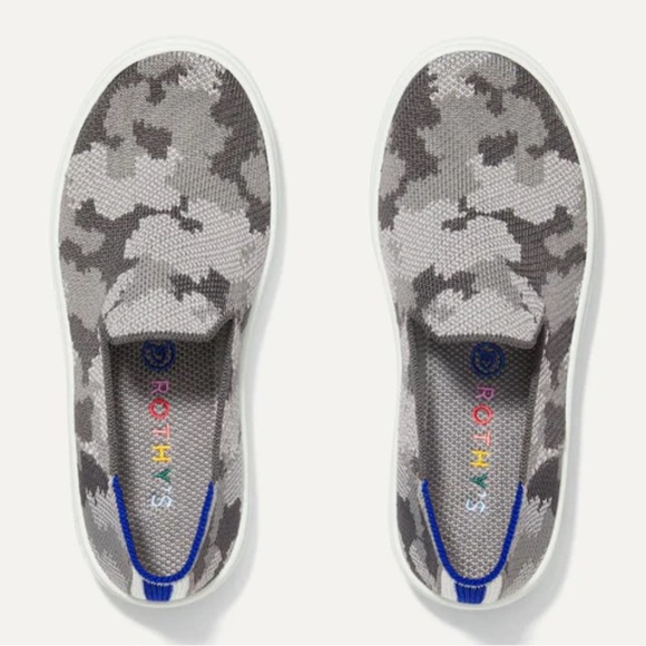 Rothy’s The Kids Sneaker Grey Camo - Picture 15 of 15